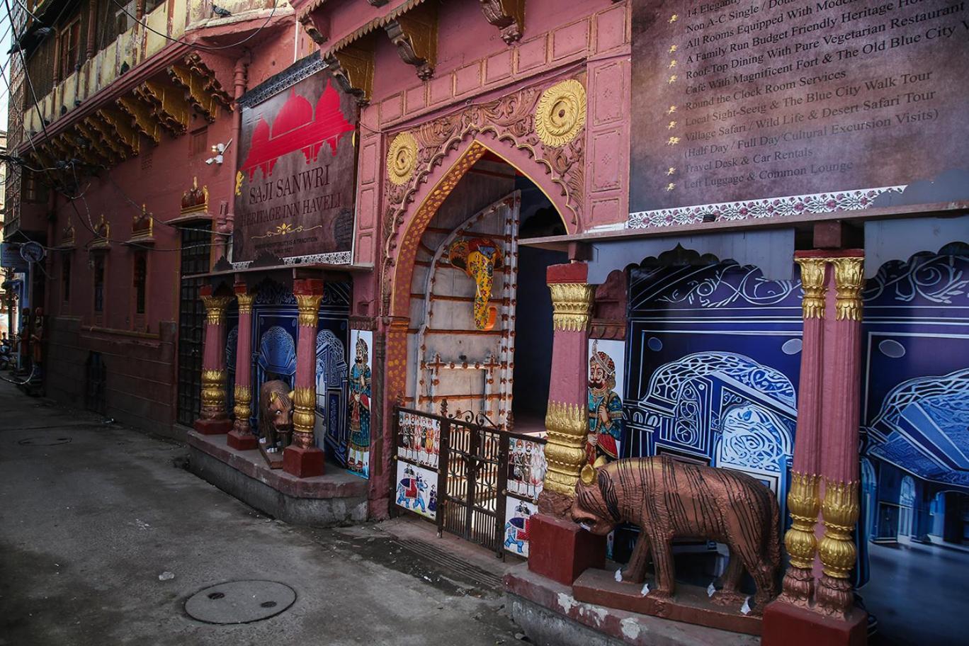 Saji Sanwri Heritage Inn Haveli จ๊อดปูร์ ภายนอก รูปภาพ